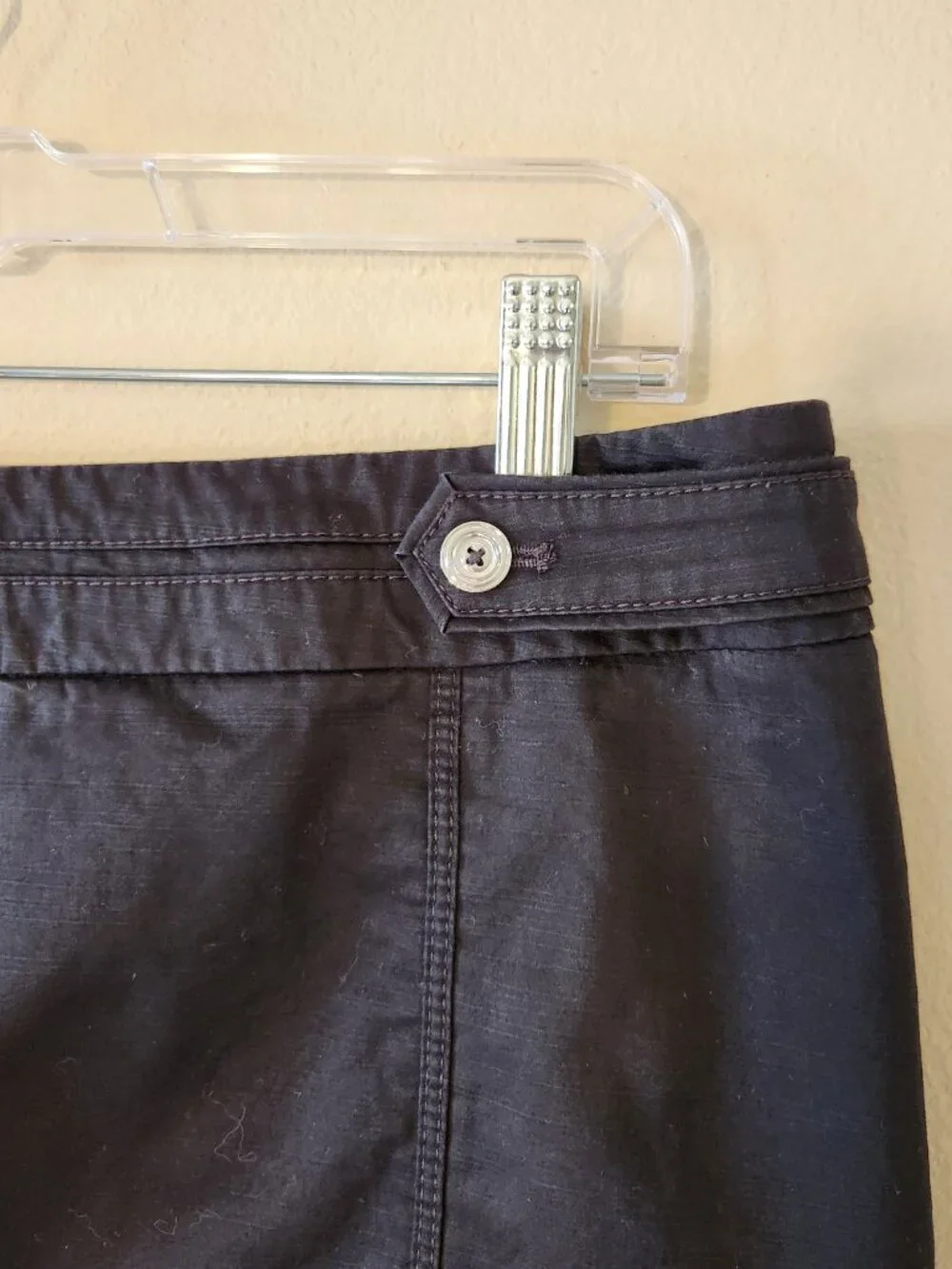 White House Black Market Casual Black Skirt Size 12
